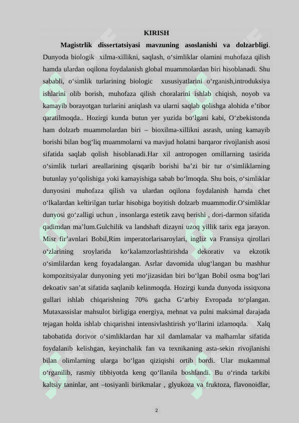 YORONGUL (GERANIUM SANGUINEUM L) NING BIOLOGIYASI 2