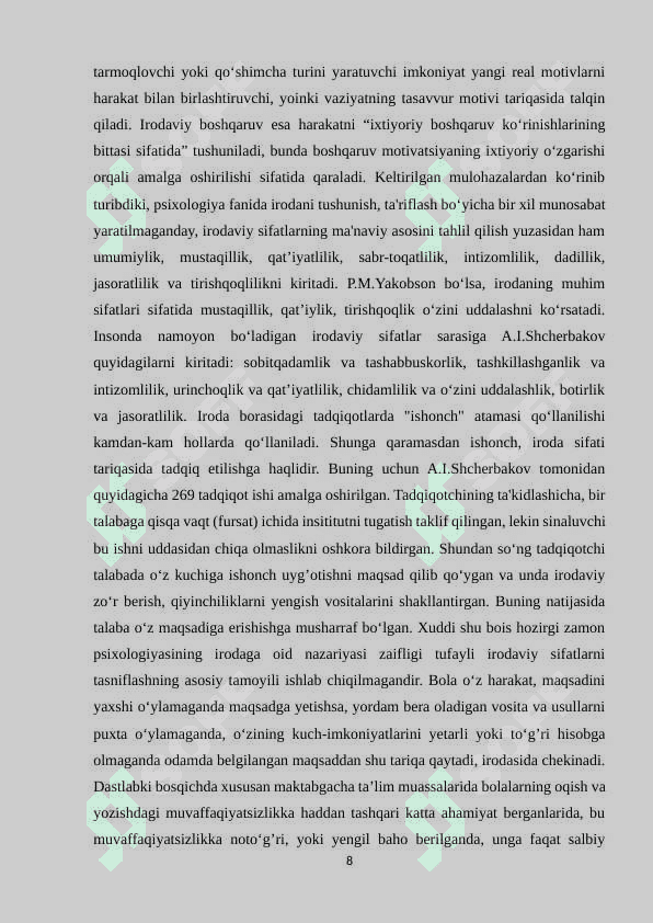 MAKTABGACHA TA’LIM YOSHIDAGI BOLALARDA IRODAVIY SIFATLARNI TARBIYALASH. 7