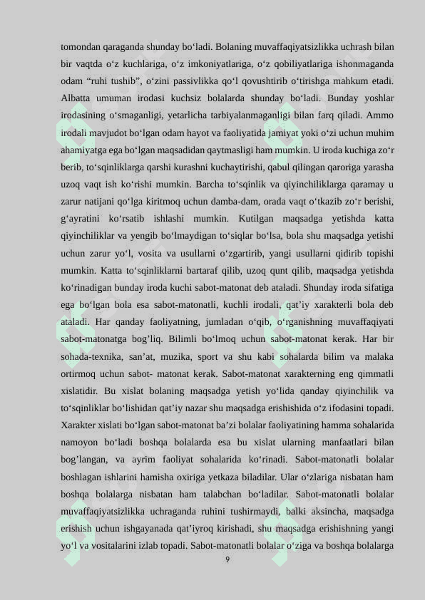 MAKTABGACHA TA’LIM YOSHIDAGI BOLALARDA IRODAVIY SIFATLARNI TARBIYALASH. 8