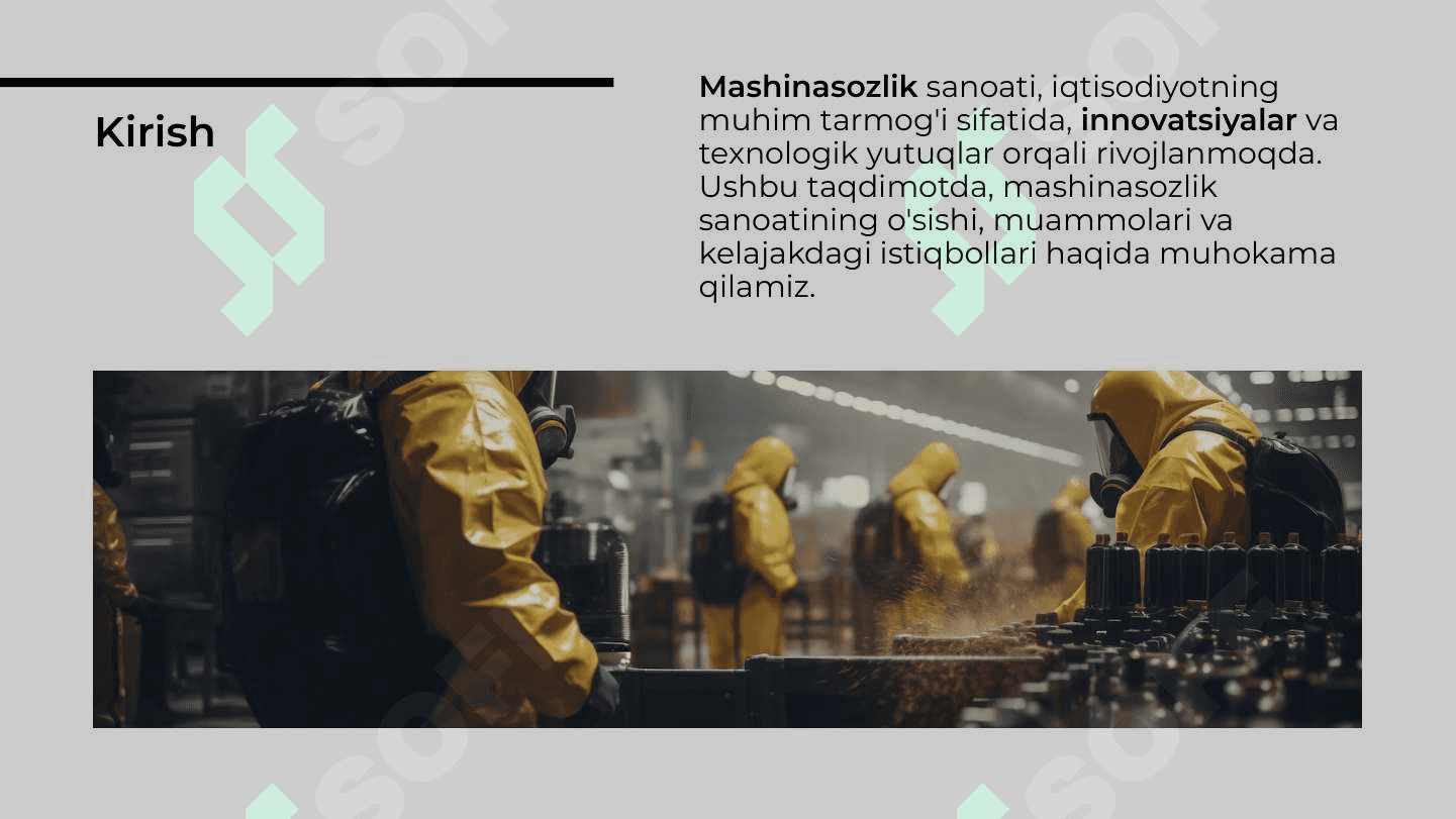 Mashinasozlik sanoati 2