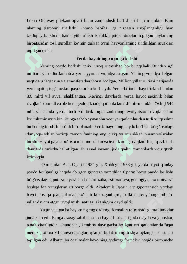Eng qadimgi odamlarning mehnat faoliyati va turmush tarzi 3