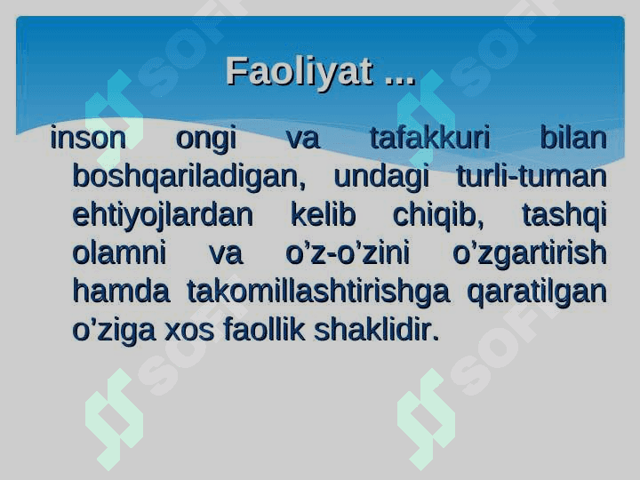Shaxs faoliyati 4