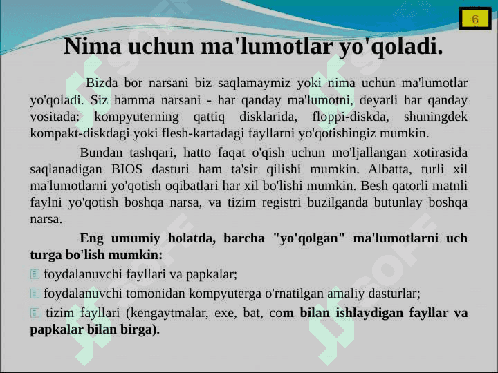 “Ma’lumotlarni tiklash” 4