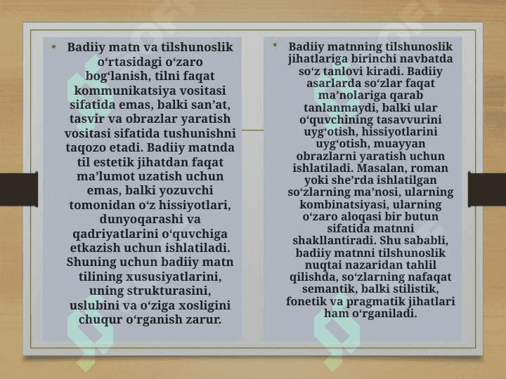 BADIIY MATNNING LISONIY TAHLILI 3