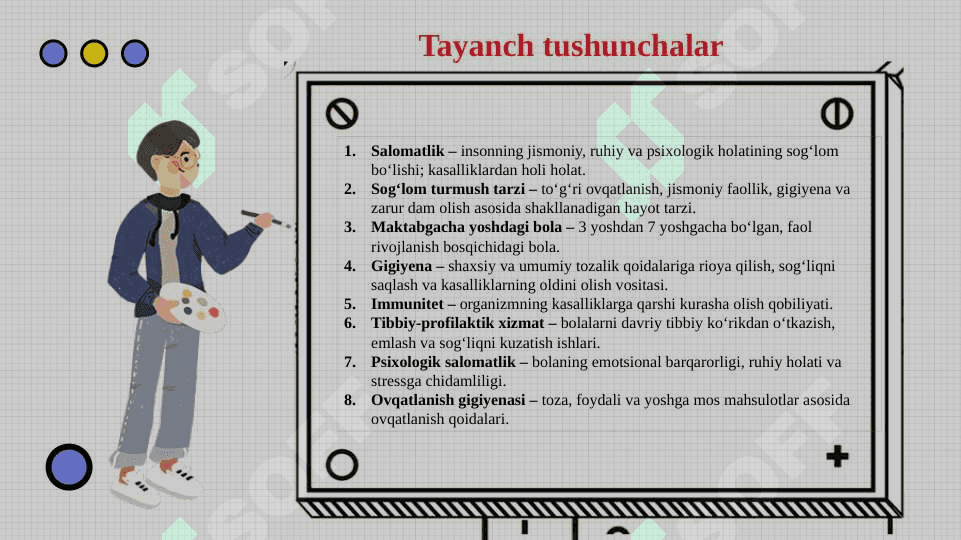 Bolalar salomatligi haqida qayg‘urish 5