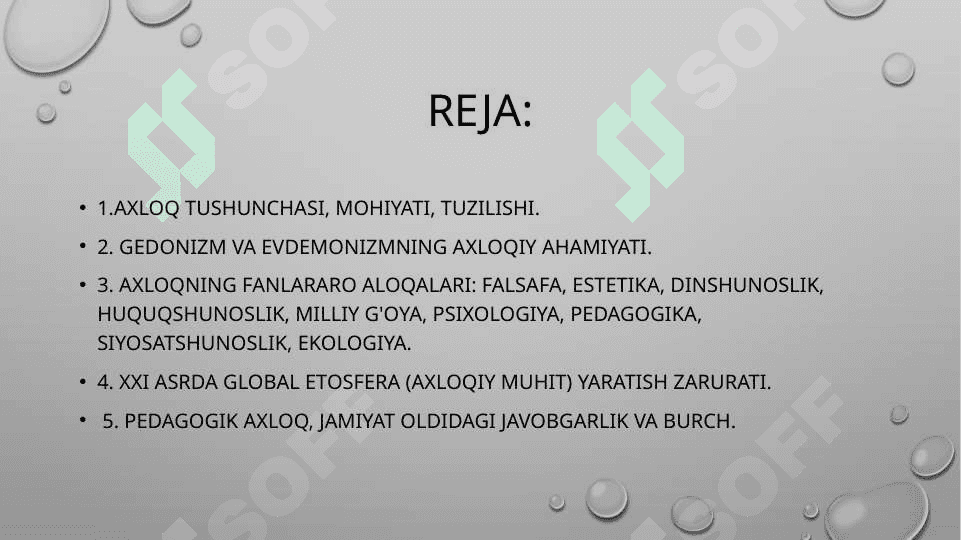 Axloq falsafasi va kasbiy axloq 2