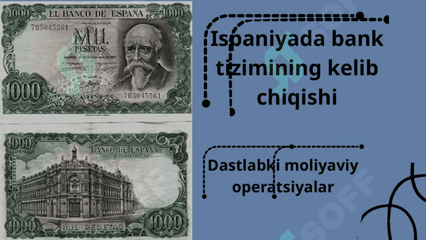 Ispaniya banki tarixi va rivojlanishi slayd 3
