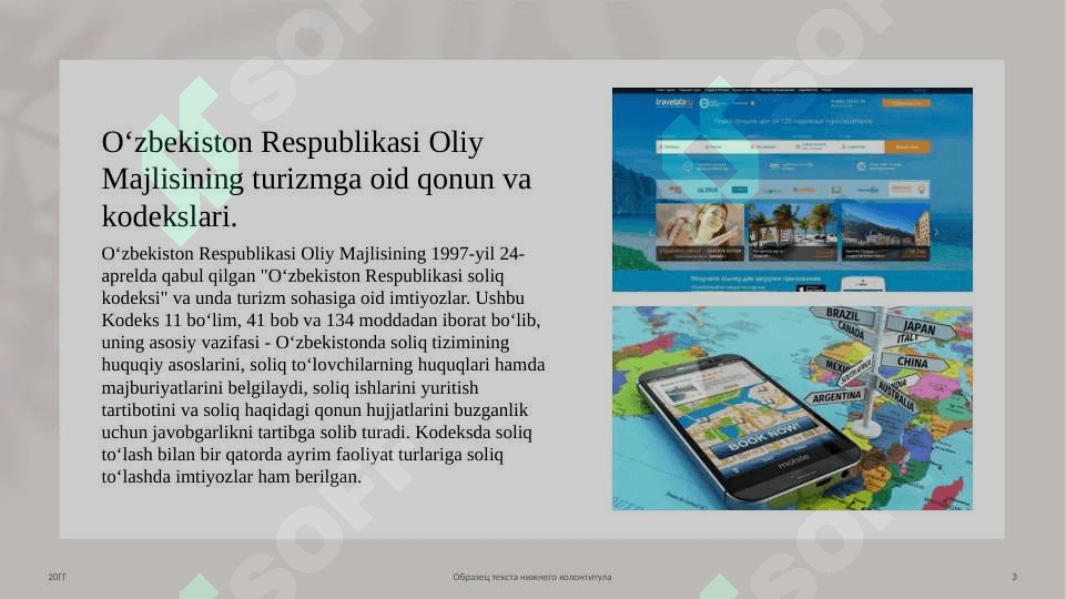 Turistik korxonalarni soliqqa tortish 3