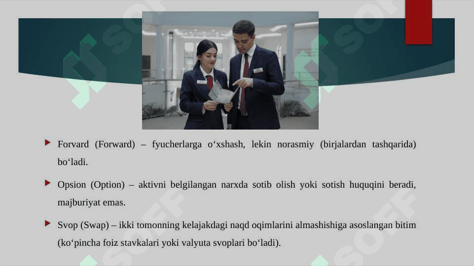 BANK SEKTORIDAGI DERIVATIV BIZNES 4