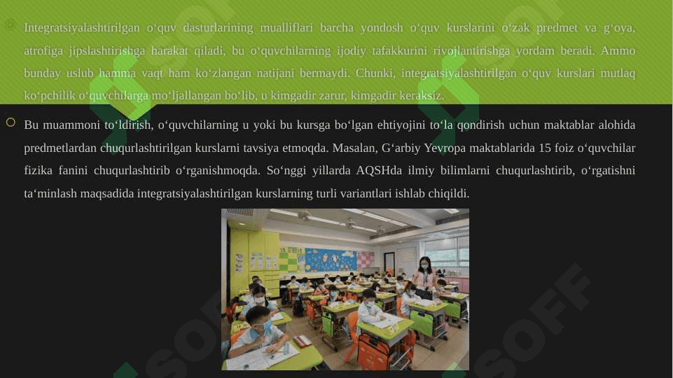 JAHON MAMLAKATLARI TA'LIM TIZIMI INTEGRATSIYALASHUVI 3
