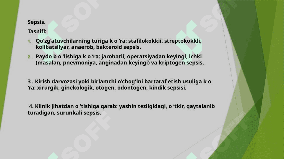 Umumiy xirurgik infeksiyalar 2