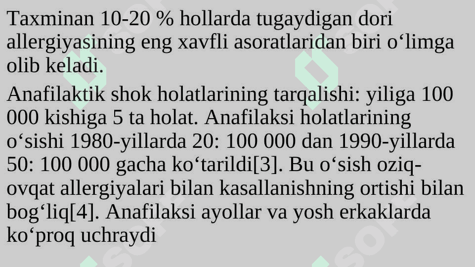 Anafilaktik shok 4