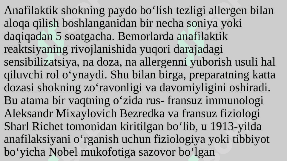 Anafilaktik shok 5