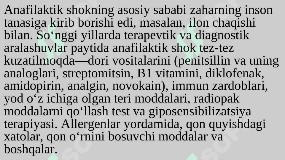 Anafilaktik shok 6