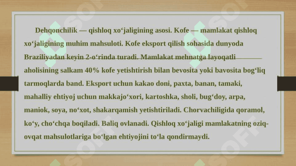 KOLUMBIYA DAVLATI 6