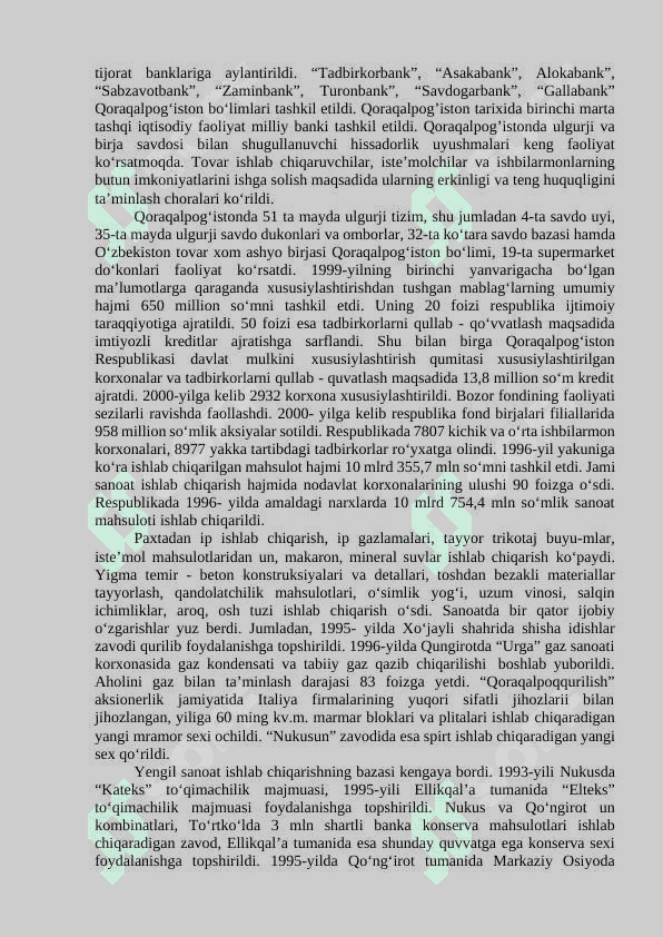 Mustaqillik yillarida  Qoraqalpog‘iston respublikasi 3