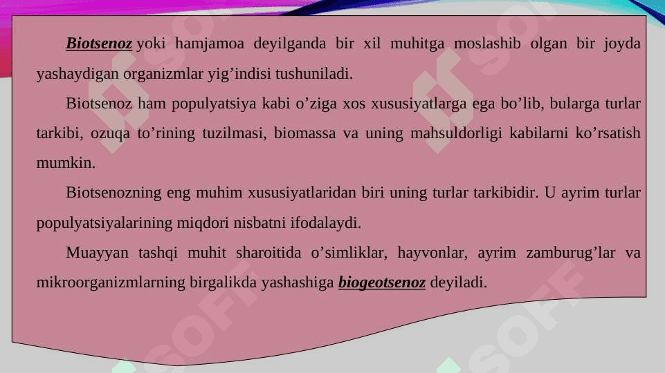 MIKROORGANIZMLAR  POPULYATSIYASI 3