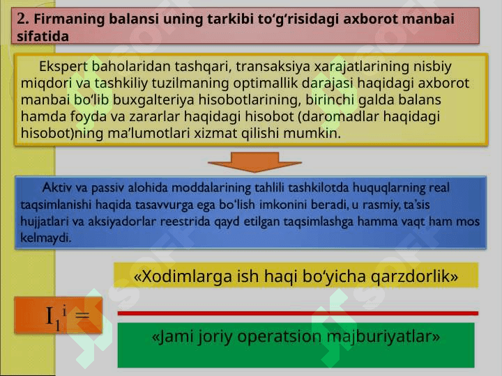 Tashkilotni amaliy tahlil qilish nazariyalari 7