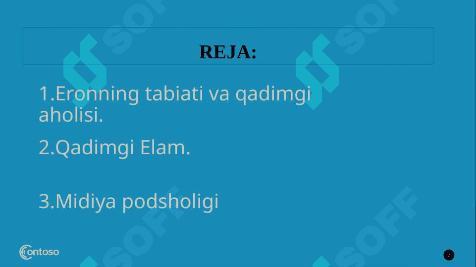 ELAM VA MIDIYA DAVLATLARI 2