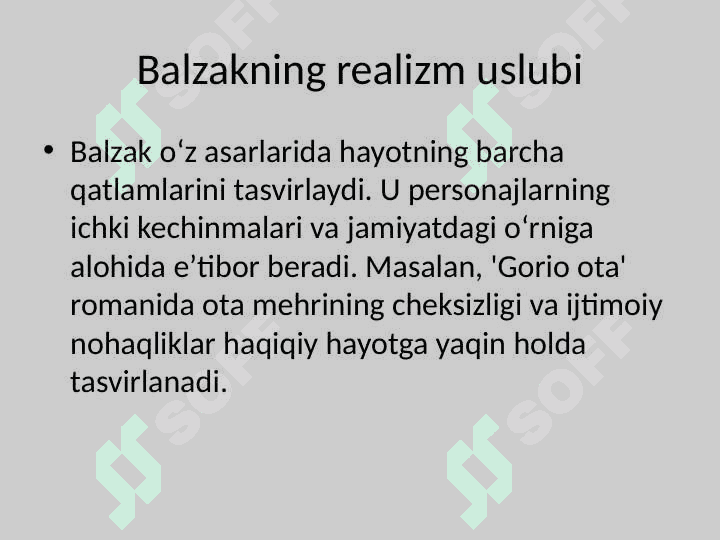 Balzak asarlarida umuminsoniy qadriyatlar 5