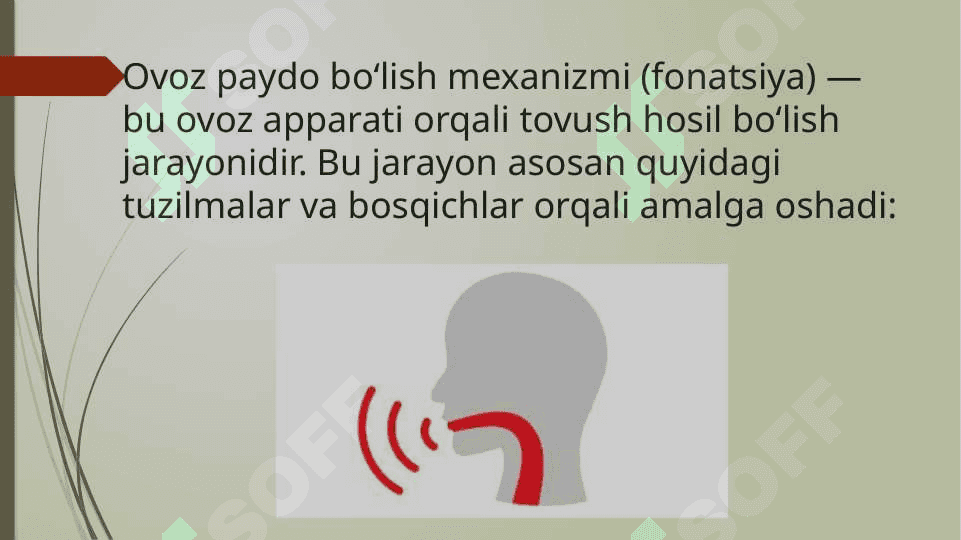 Ovoz paydo boʻlish mexanizmlari 4
