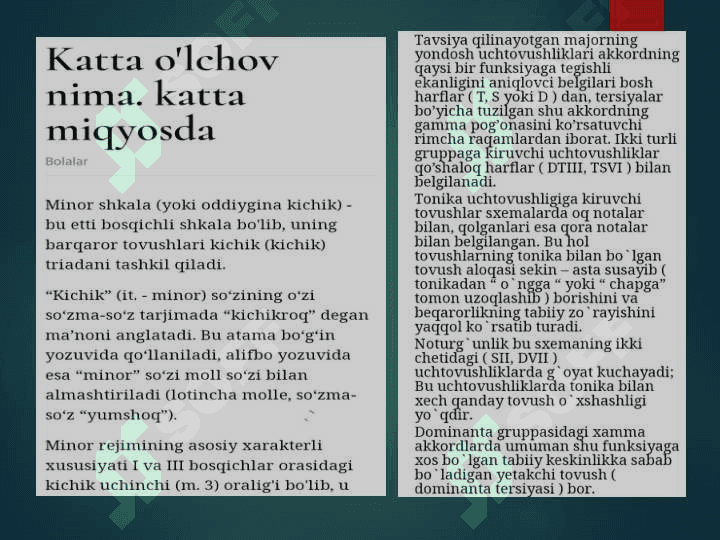 Musiqa idroki va tinglash madaniyatini shakllantirish uslablari. 3