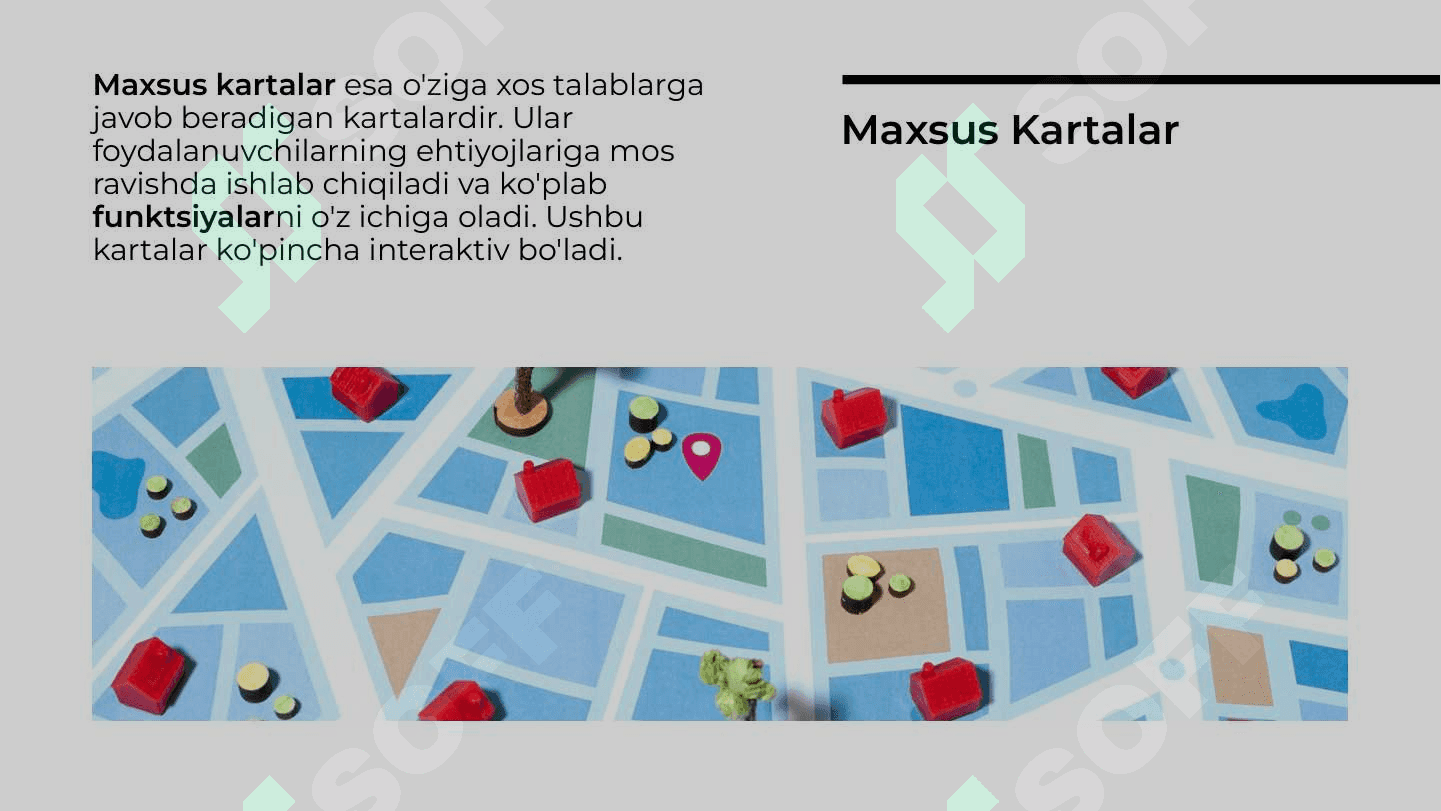 Mavzuli va maxsus kartalarni loyihalash va loyihalash bosqichlari 4