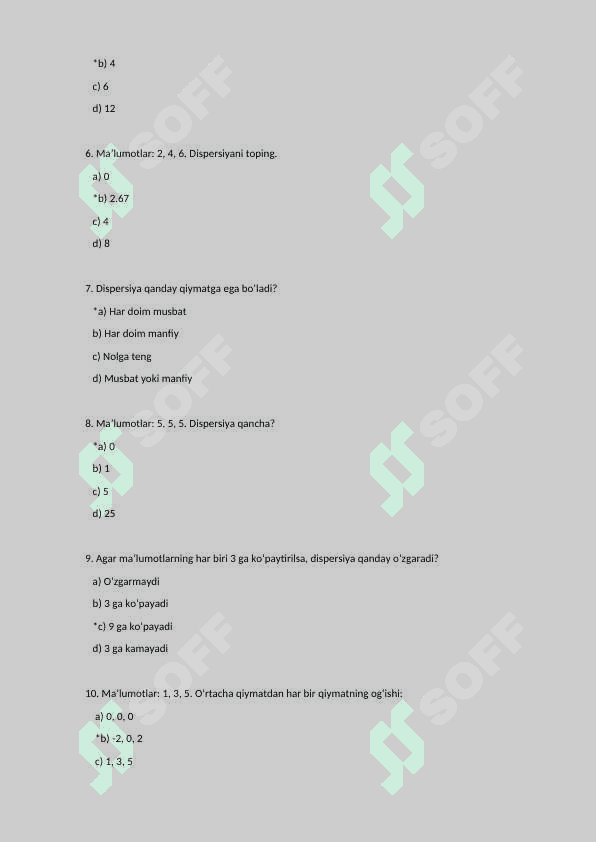 📊 Statistika Asoslari: Dispersiya, Standart Ogʻish va Korelatsiya | Statistika Darsligi 2