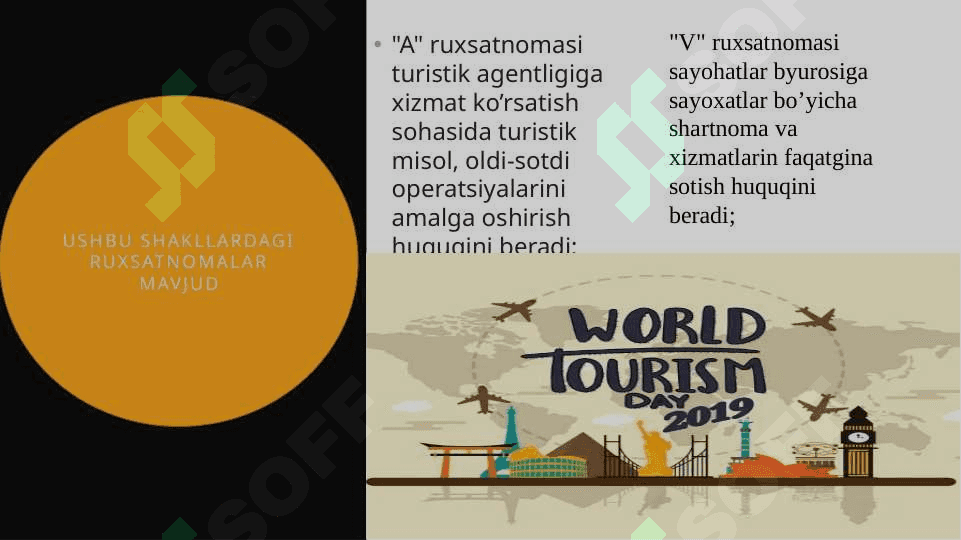 mavzu:turistik firmalarni litzensiyalash 4