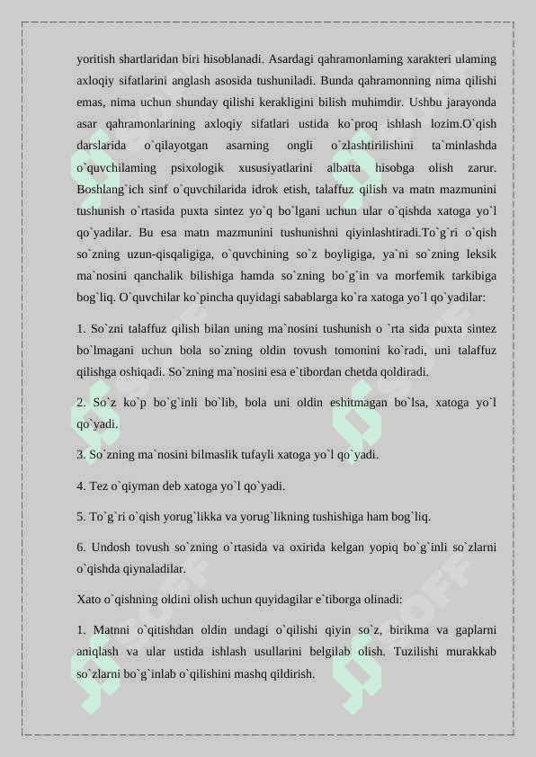 2-sinf o`qish darslarida hikoya  o`tish usuliyoti. 6