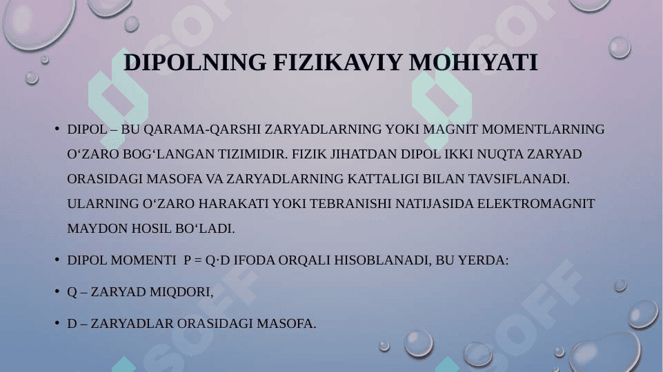 Dipol nurlanishi 4