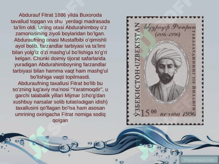 Abdurauf Fitrat 3