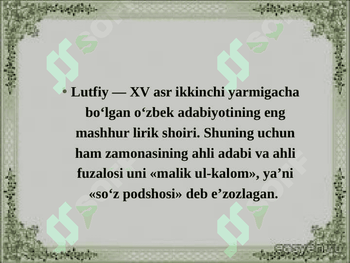 Mavlono lutfiy 3