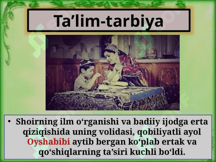 MUHAMMAD AMINXO’JA  MUQIMIY 3