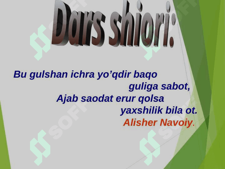 Navoiy ijodi. Navoiy va zamonamiz 2