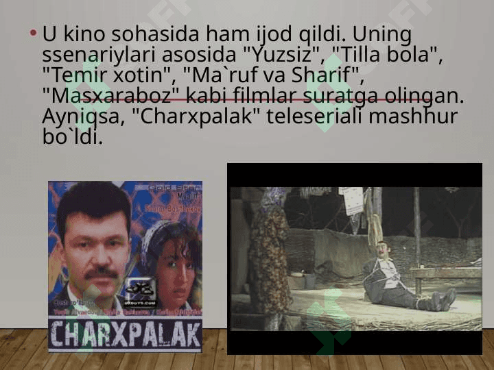 Sharof Boshbekov dramalarida bolalik olami ifodasi 5