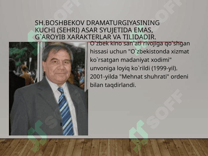 Sharof Boshbekov dramalarida bolalik olami ifodasi 6