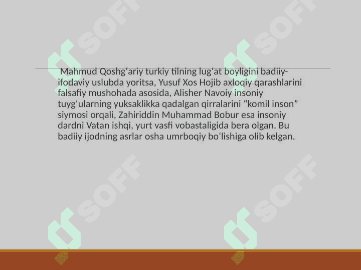 Z.M.Bobur Lirikasida Vatan Sog’inchi 4