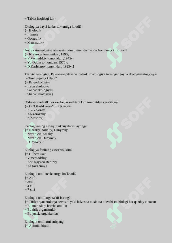 Ekologiya 2