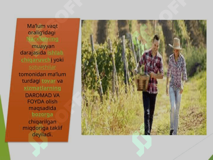 Mavzu: Turizm (agroturizm) sohasida taklif, talab va raqobatning xususiyatlari 4