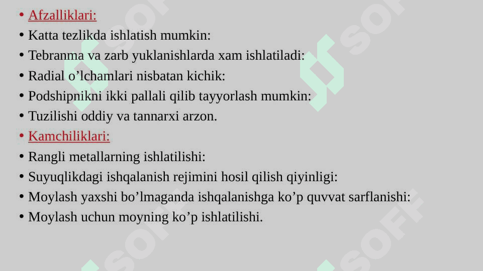 Podshipniklar va ularni tanlash 4