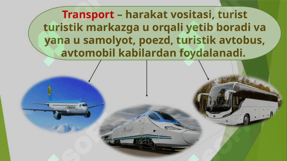 Mavzu:  TURLARNI VA YO'NALISHLARNI ISHLAB CHIQISH 4