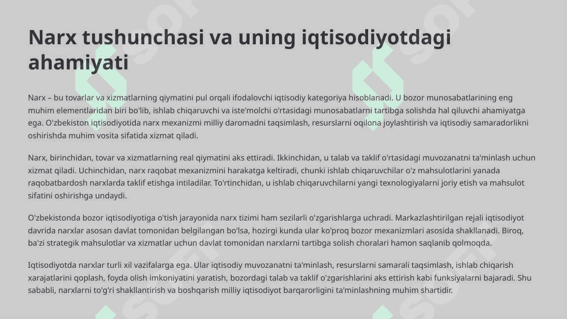 Narxning turlari ulgurji va chakana 3