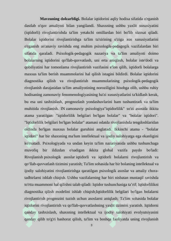 BOLALARNING QOBILIYAT VA ISTE’DODLARINI RO’YOBGA CHIQARISHDA MAKTABNING ROLI 3