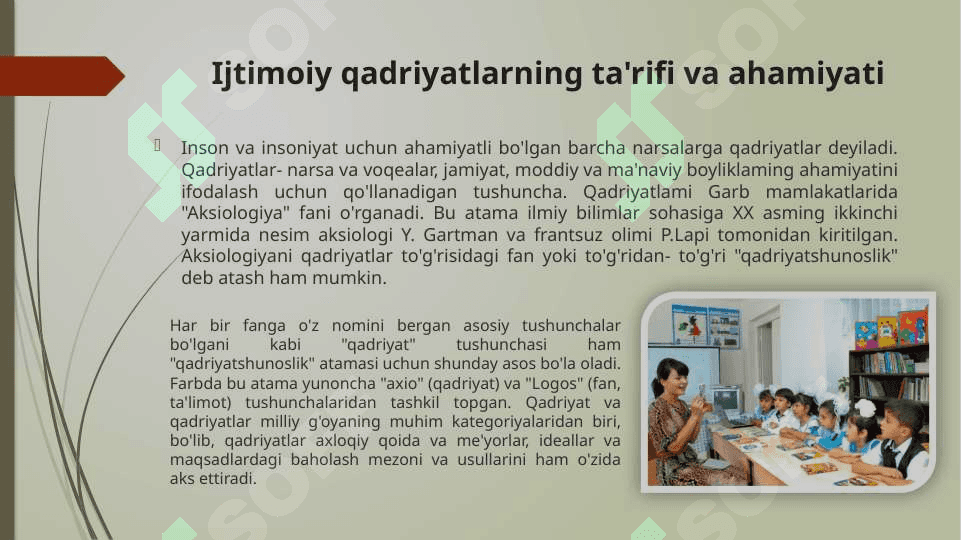 TA'LIM JARAYONIDA BOLALARNING IJTIMOIY QADRIYATLARINI SHAKLLANTIRISH 5