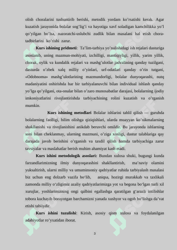MAKTABGACHA PEDAGOGIKA FAN SIFATIDA SHAKILLANISHI 3