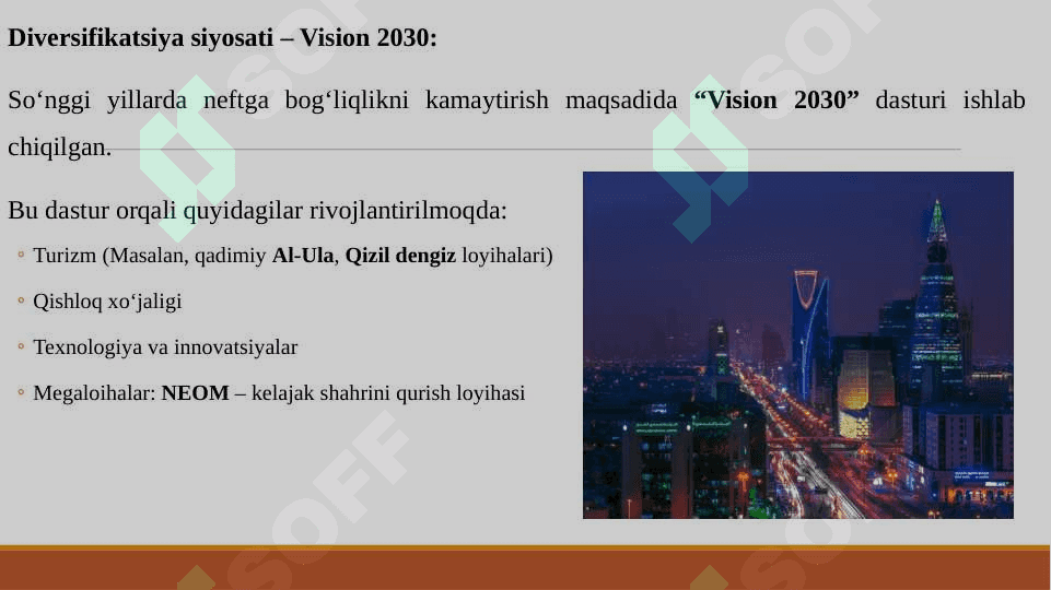 ARABISTON IQTISODIYOTI HAQIDA 4
