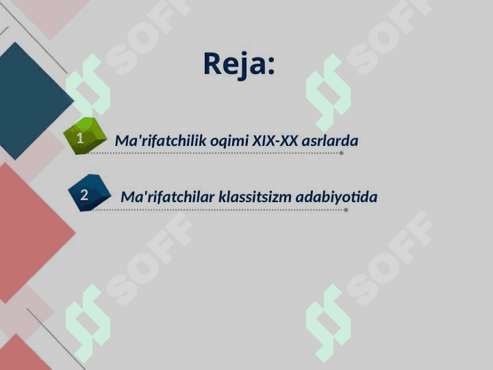 Ma’rifatparvarlik davri badiiy adabiyoti 2