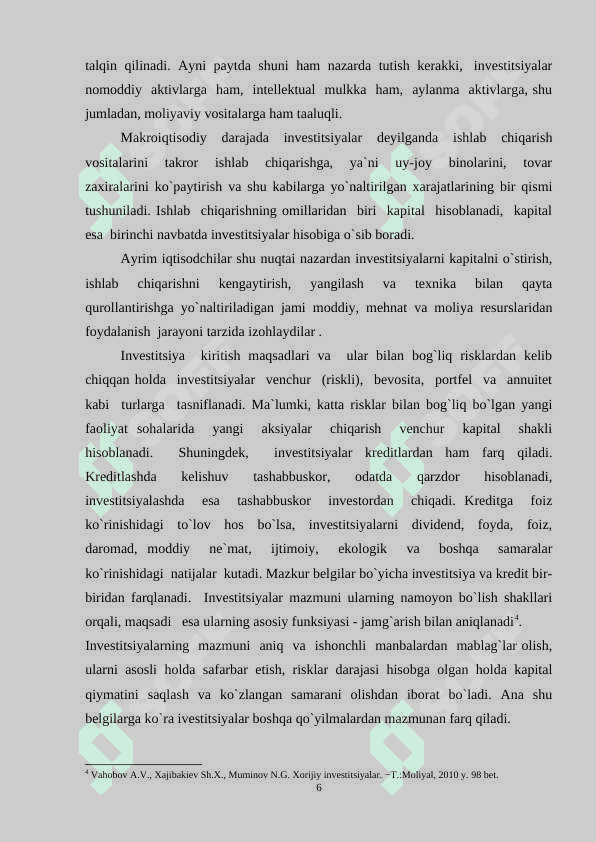 O’ZBEKISTONNING MARKAZIY OSIYO DAVLATLARI BILAN O`ZARO HAMKORLIGI vvv 6