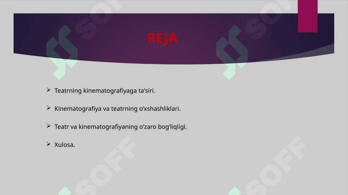 TEATR KINEMATOGRAFIYANING ASOSI 2